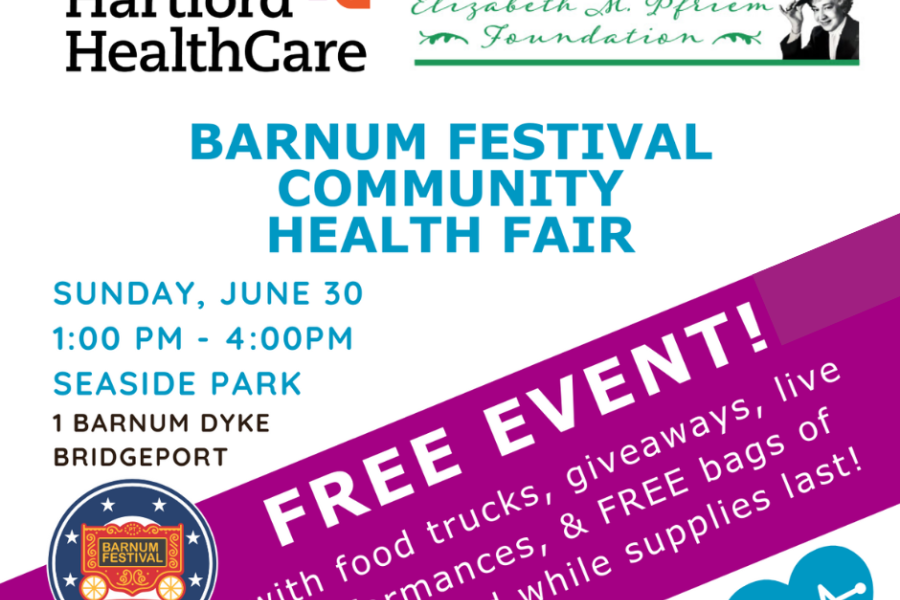 Barnum Festival Health Fair flyer, June 30th 2024