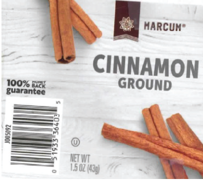 Recalled Cinnamon Product #2