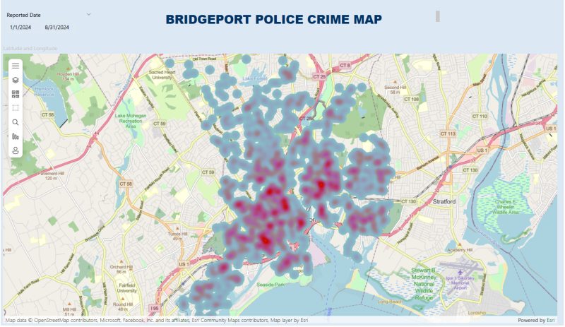 2024 Crime Heat Map